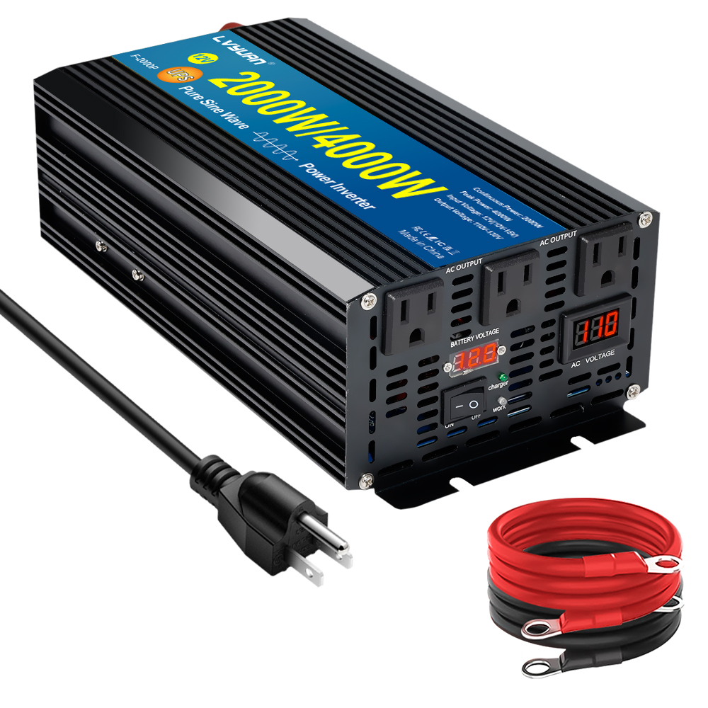 Power Supply 12V - محول طاقة LVYUAN بقدرة 1500 واط