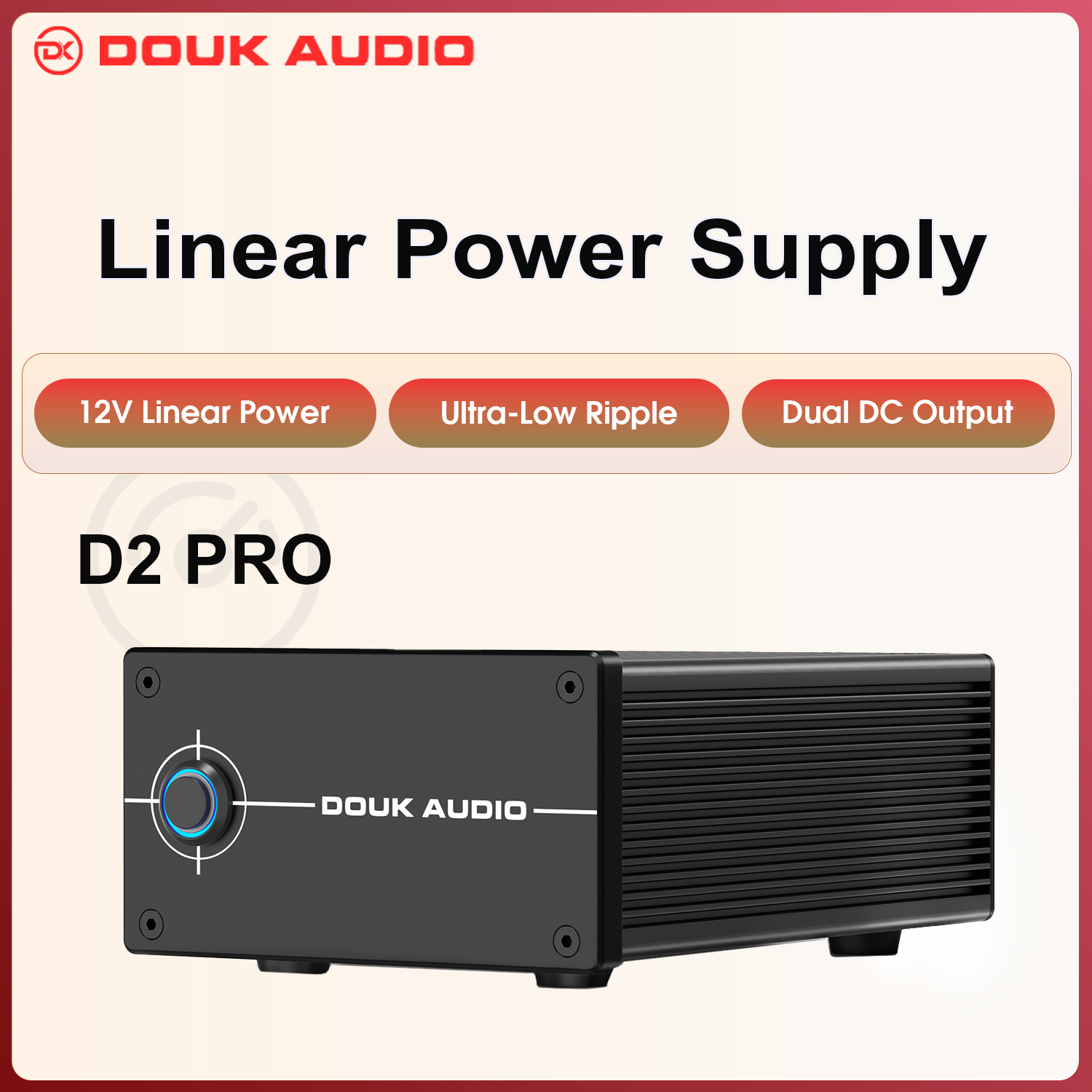 Dc Power Supply 12V - مصدر طاقة خطي منظم من دوك