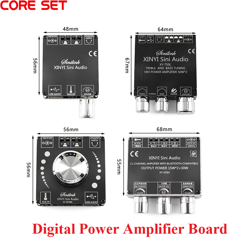 Modular Power Supply - ستيريو مكبر كهربائي رقمي مجلس بلوتوث