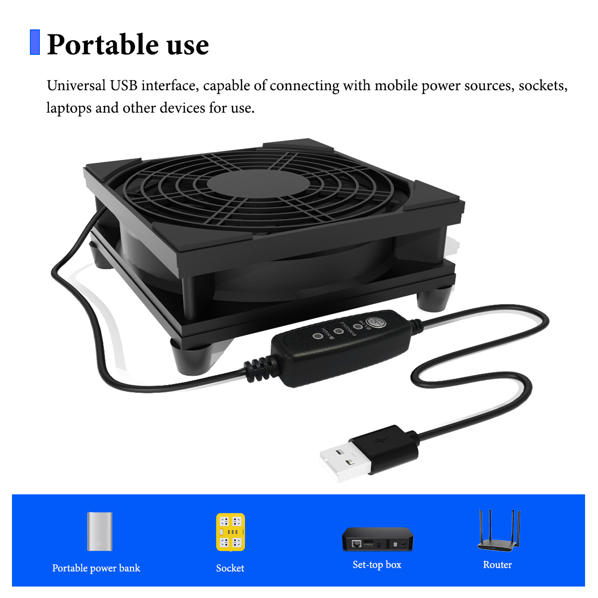 مروحة تبريد هادئة بثلاث سرعات  - مراجعة Pc Power Supply وسعره