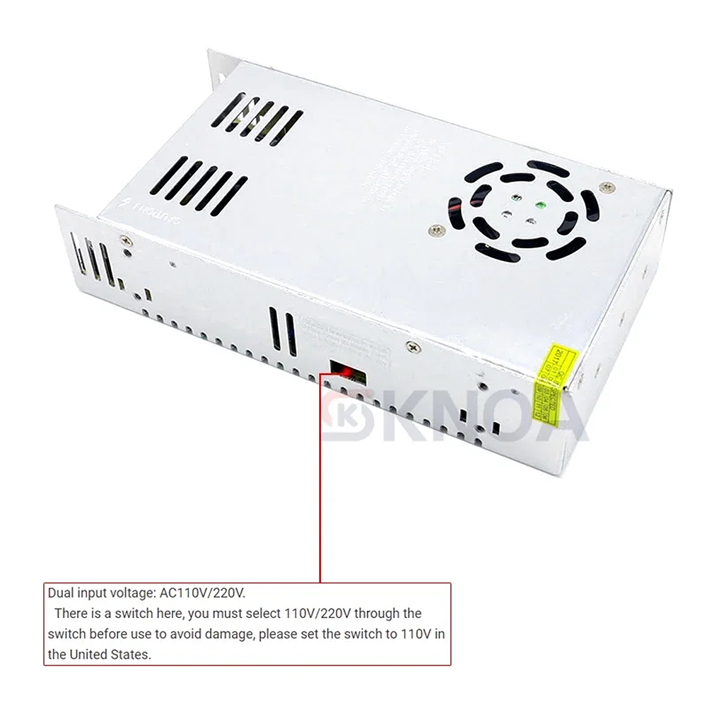 محول طاقة تبديلي 360 واط 400 و - مراجعة Smps Power Supply وسعره