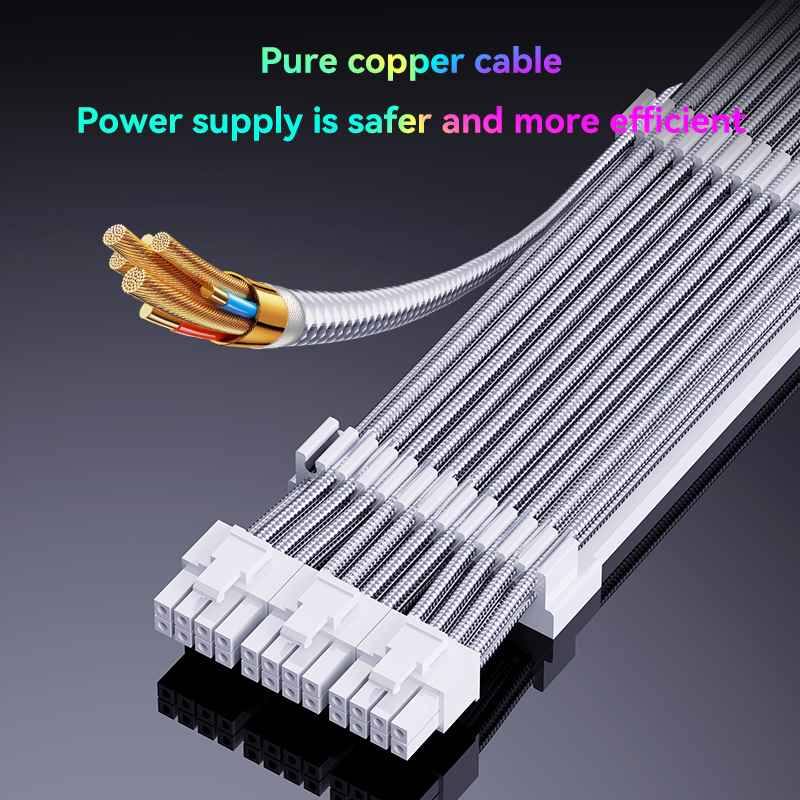 كابل تمديد ARGB 28Pin LED مرن  - مراجعة Psu Computer وسعره