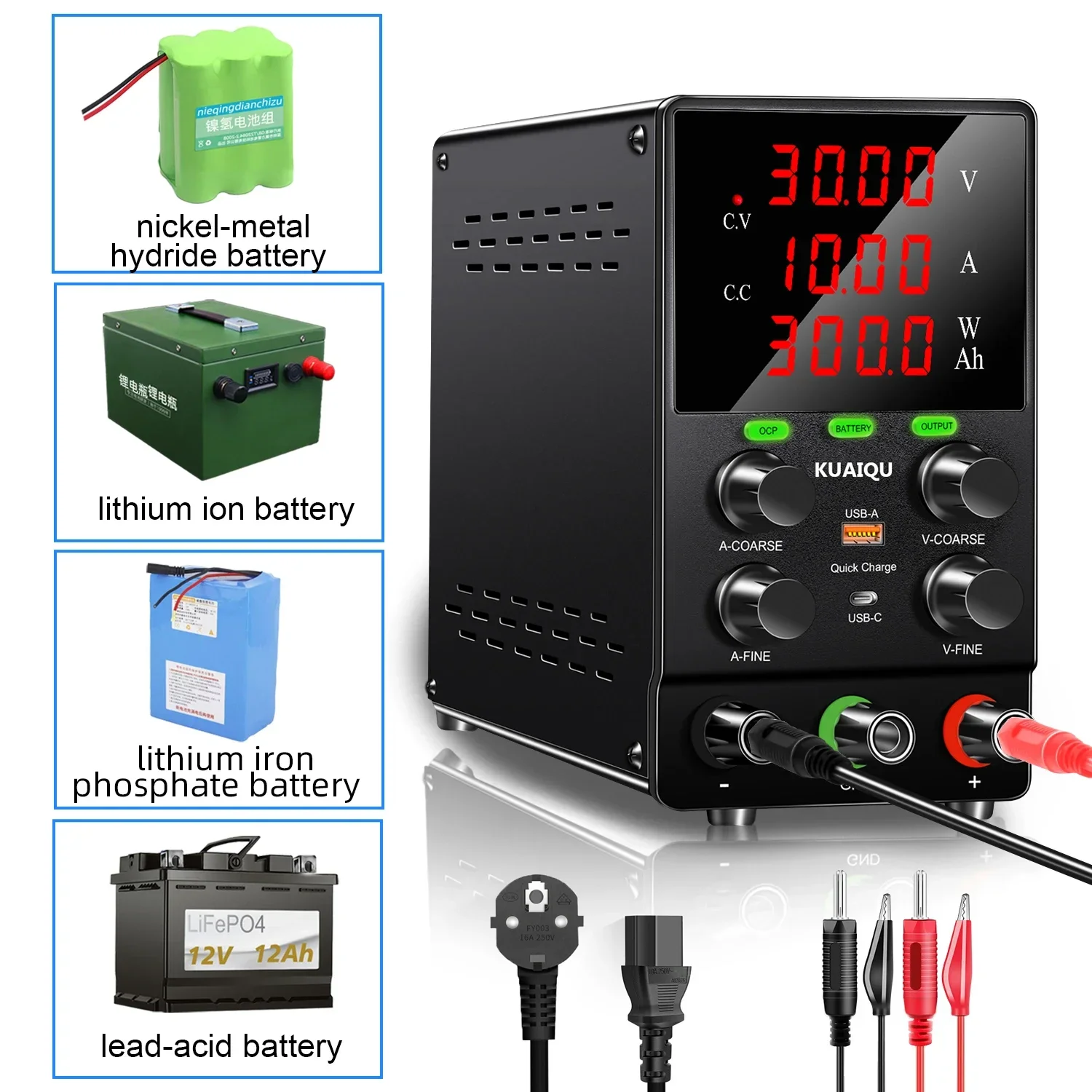 مزود طاقة تبديلي 30 فولت 10 أم - مراجعة Smps Power Supply وسعره