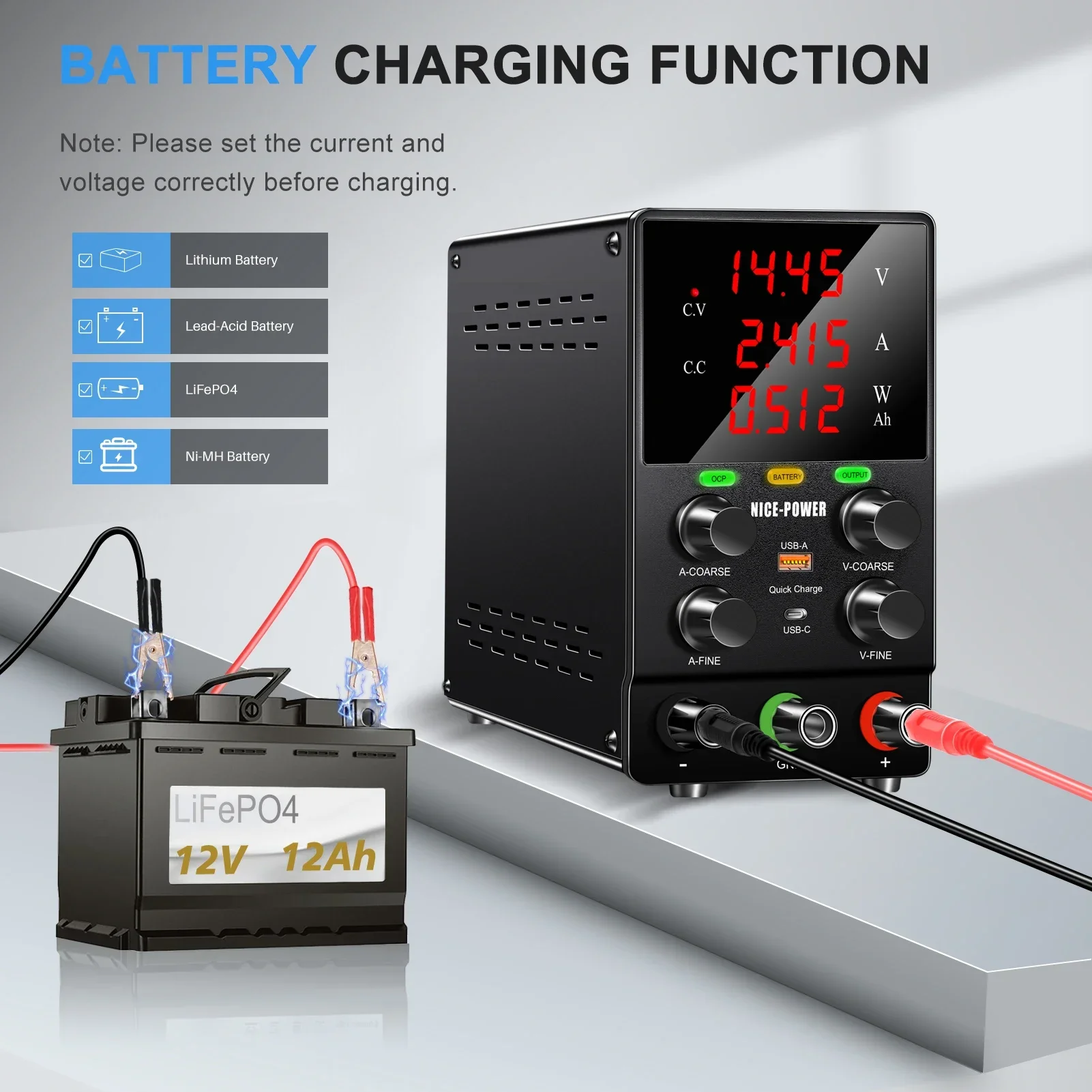 مزود طاقة تبديلي 30 فولت 10 أم - مراجعة Smps Power Supply وسعره