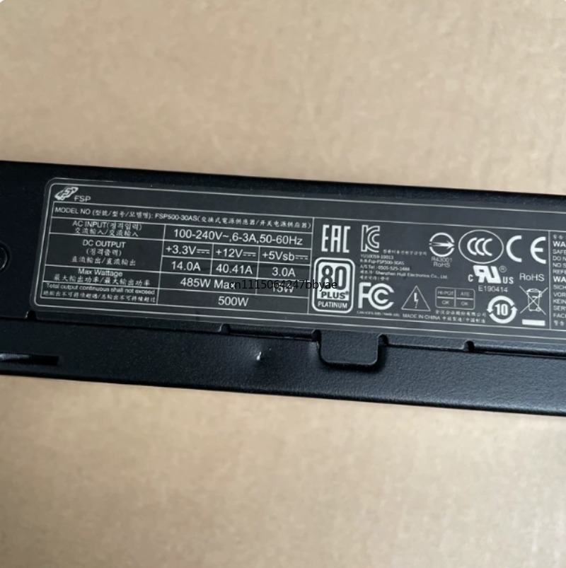 وحدة تزويد الطاقة FSP500‑30AS  - مراجعة Atx Power Supply وسعره