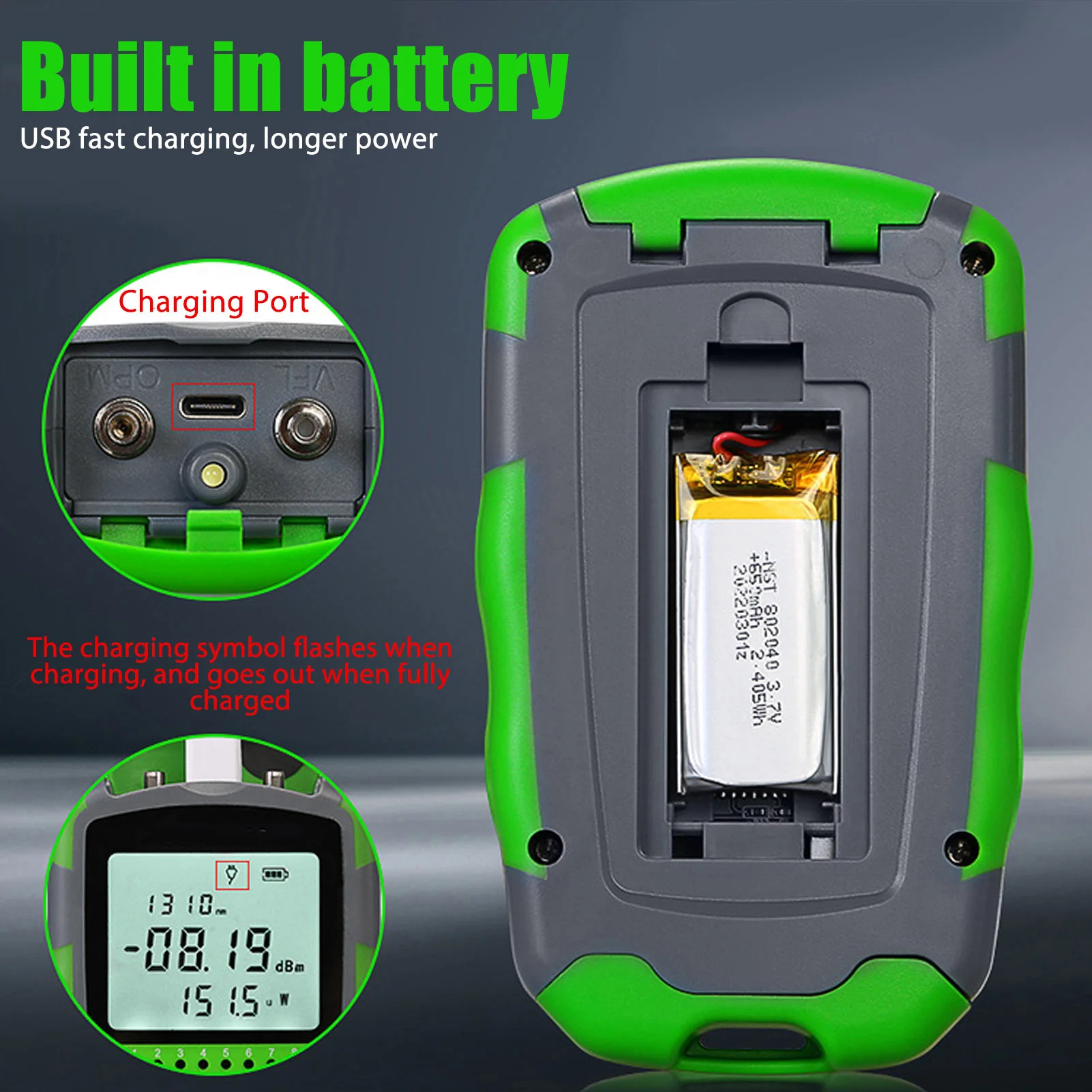 جهاز اختبار طاقة كابل بصري بال - مراجعة Power Supply Tester وسعره