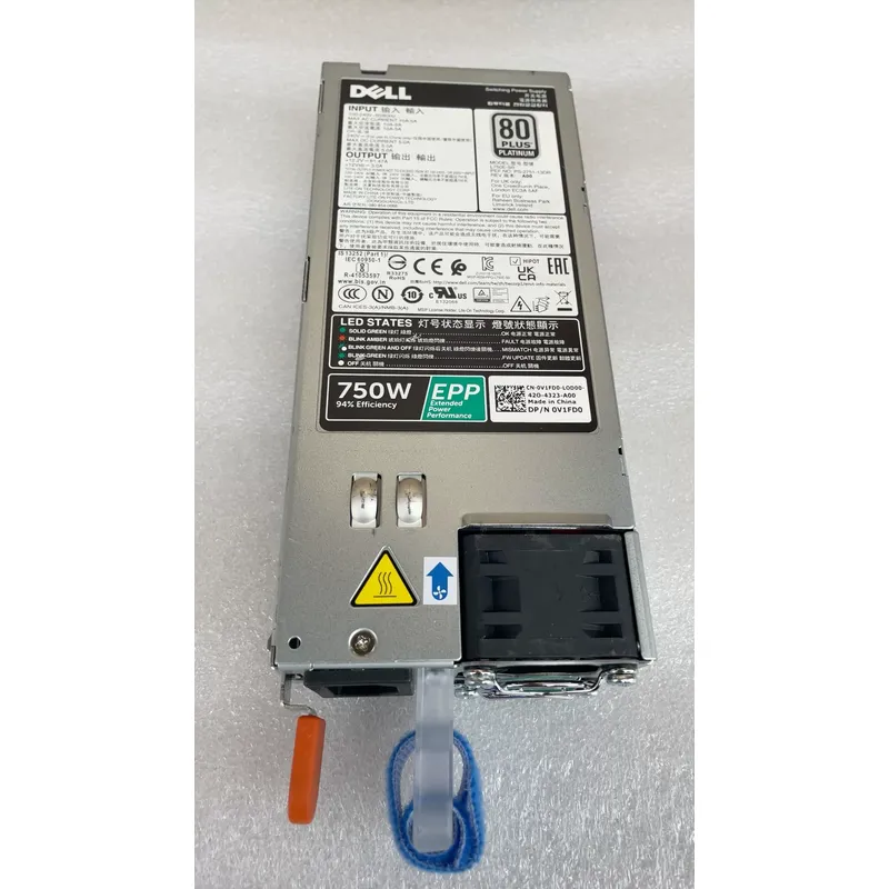 مزود طاقة ديل 750 واط بمعيار E - مراجعة Power Supply 750W وسعره