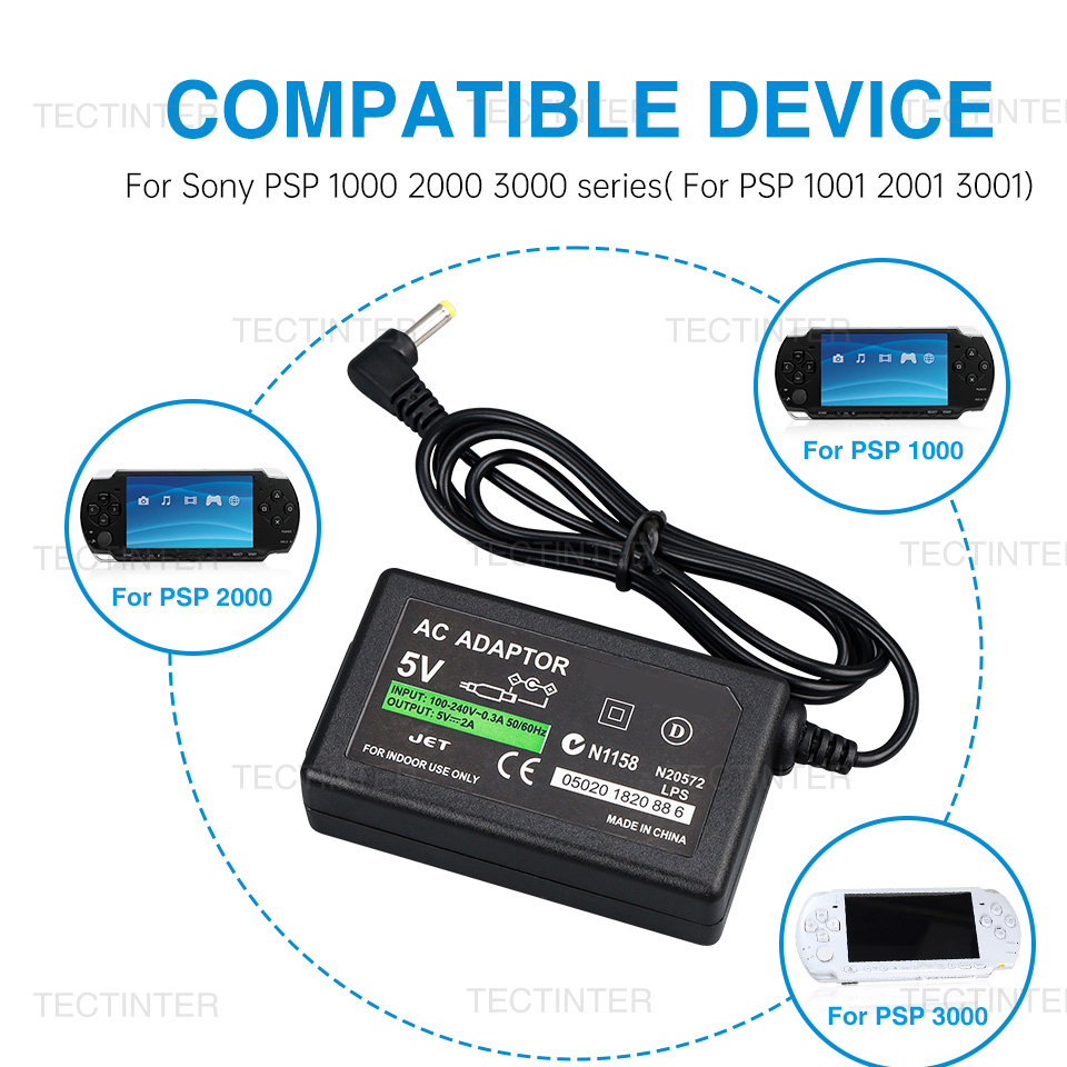 شاحن حائط بقابس أوروبي وأمريكي - مراجعة Smps Power Supply وسعره