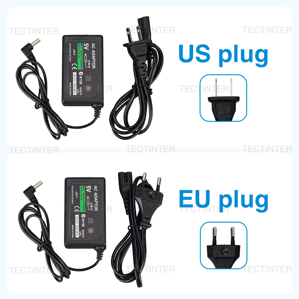 شاحن حائط بقابس أوروبي وأمريكي - مراجعة Smps Power Supply وسعره