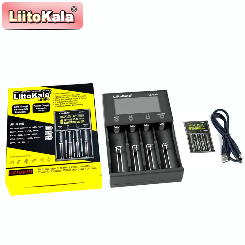 شاحن LiitoKala Lii-M4S باللمس  - مراجعة Power Supply Tester وسعره